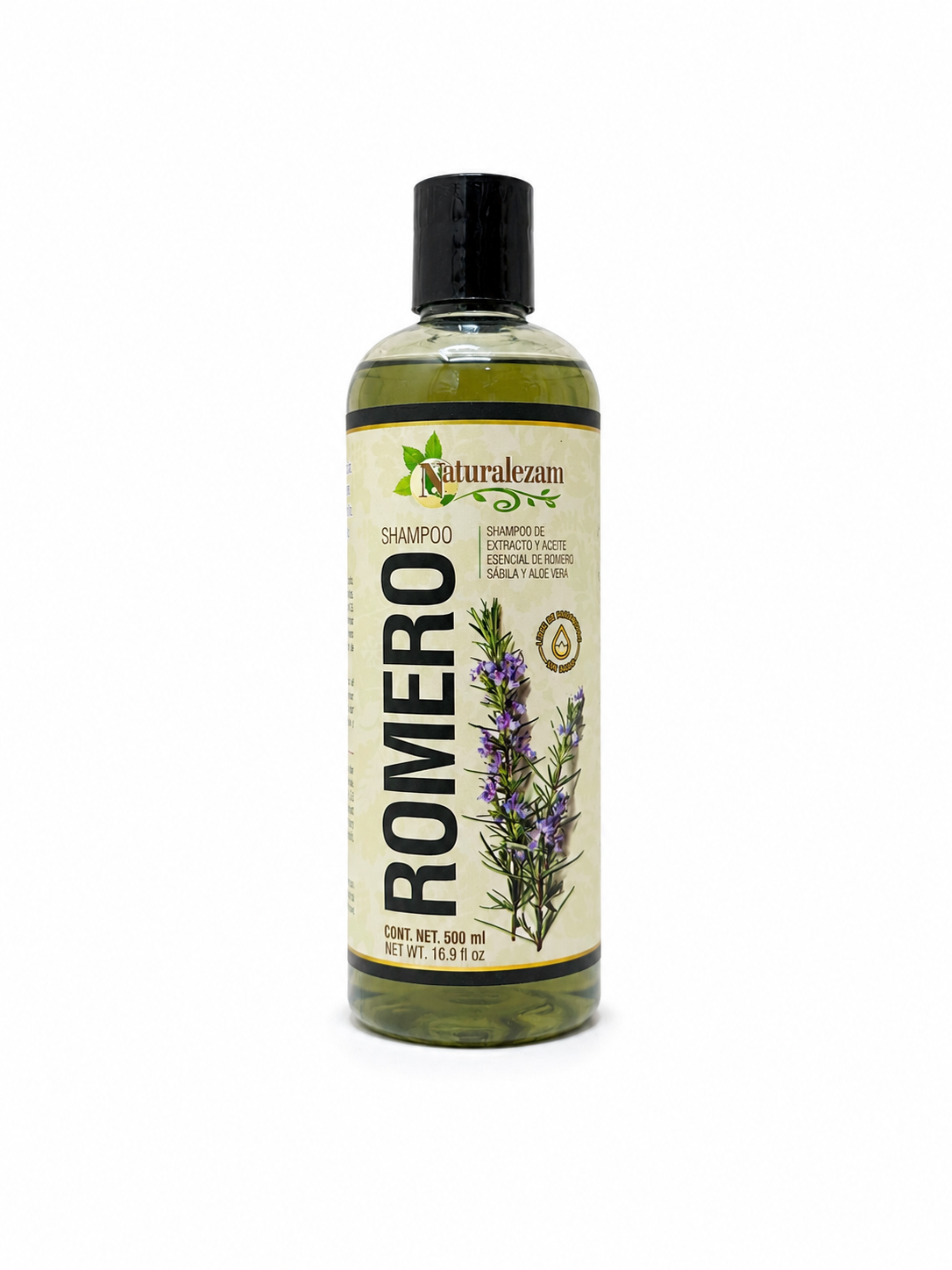 Shampoo de Romero Naturalezam – 500 ml