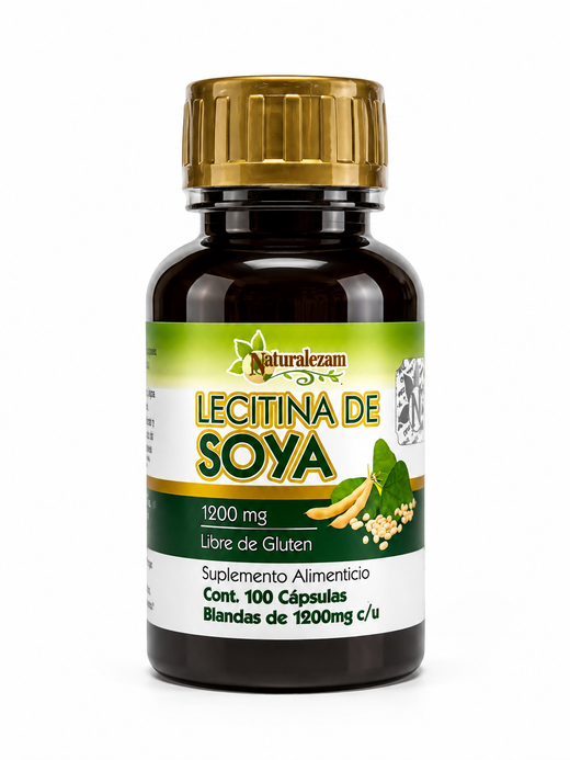Lecitina de Soya - 100 caps 1.2g
