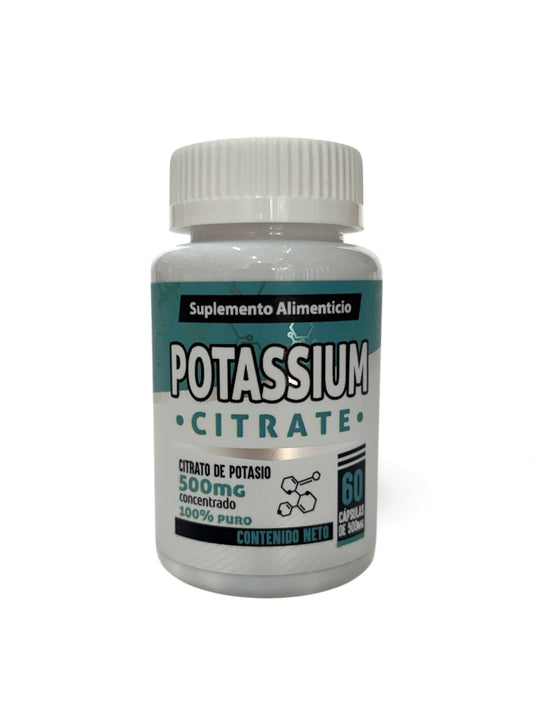 Citrato de Potasio - 60 caps 500 mg